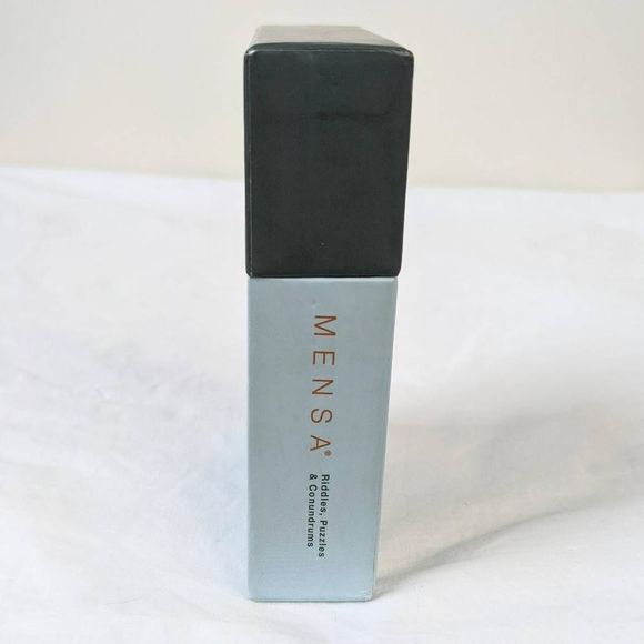 Mensa 75 Card Box Set Riddles, Puzzles, & Games Chronicle Books 2003 - Picture 4 of 11